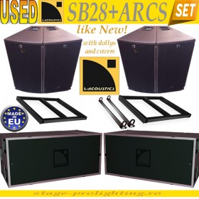 Used L Acoustics SB28 - ARCS Wave Front DOSC SET
